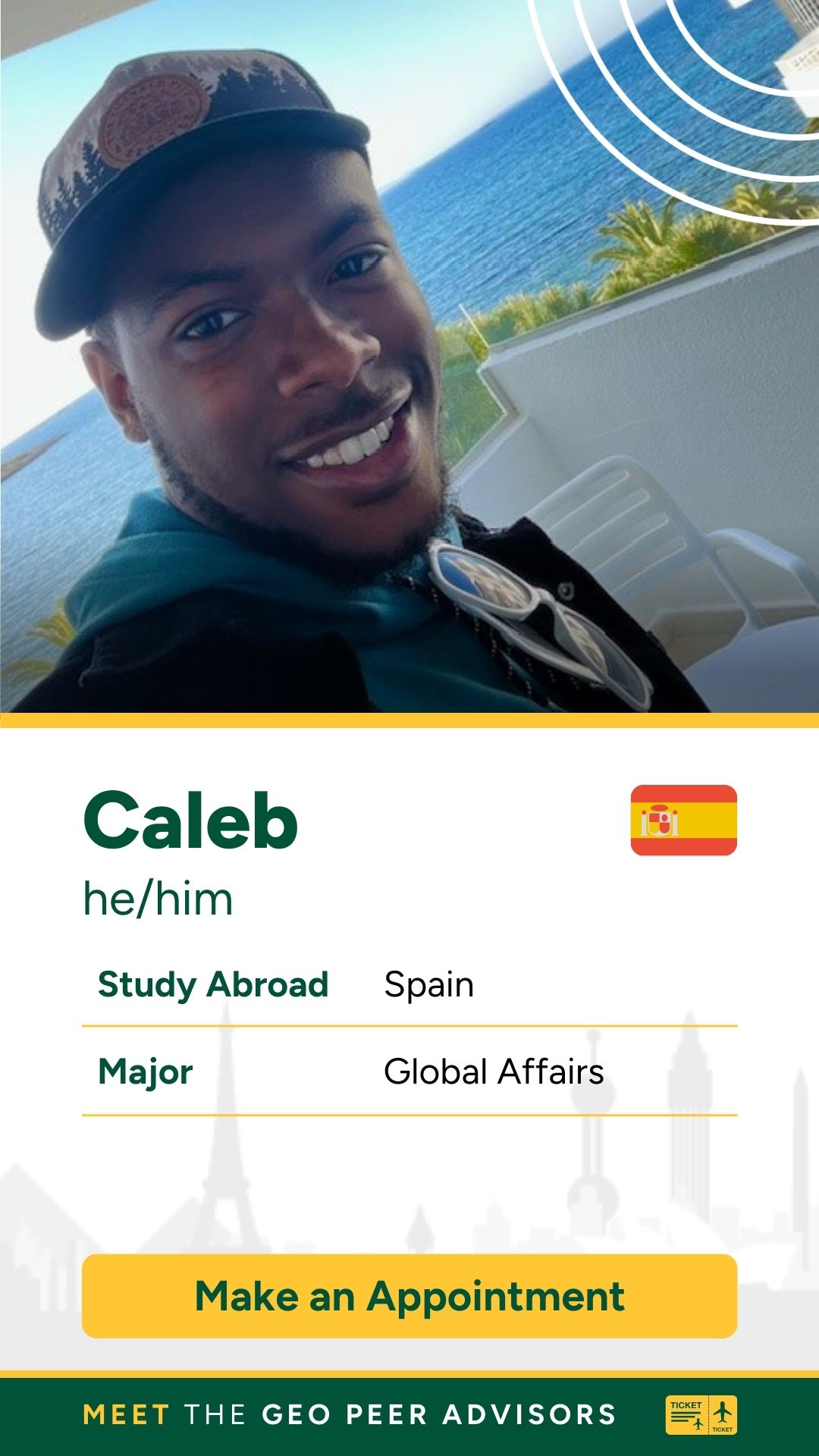 Peer Advisor Caleb