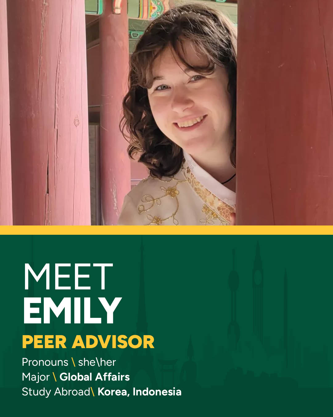 Peer Advisor Emily