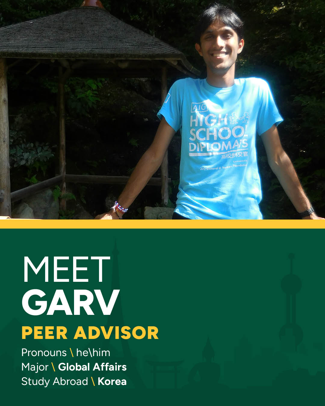 Peer Advisor Garv
