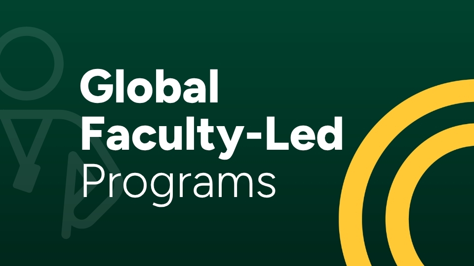 Banner image for Global Faculty-Led Programs