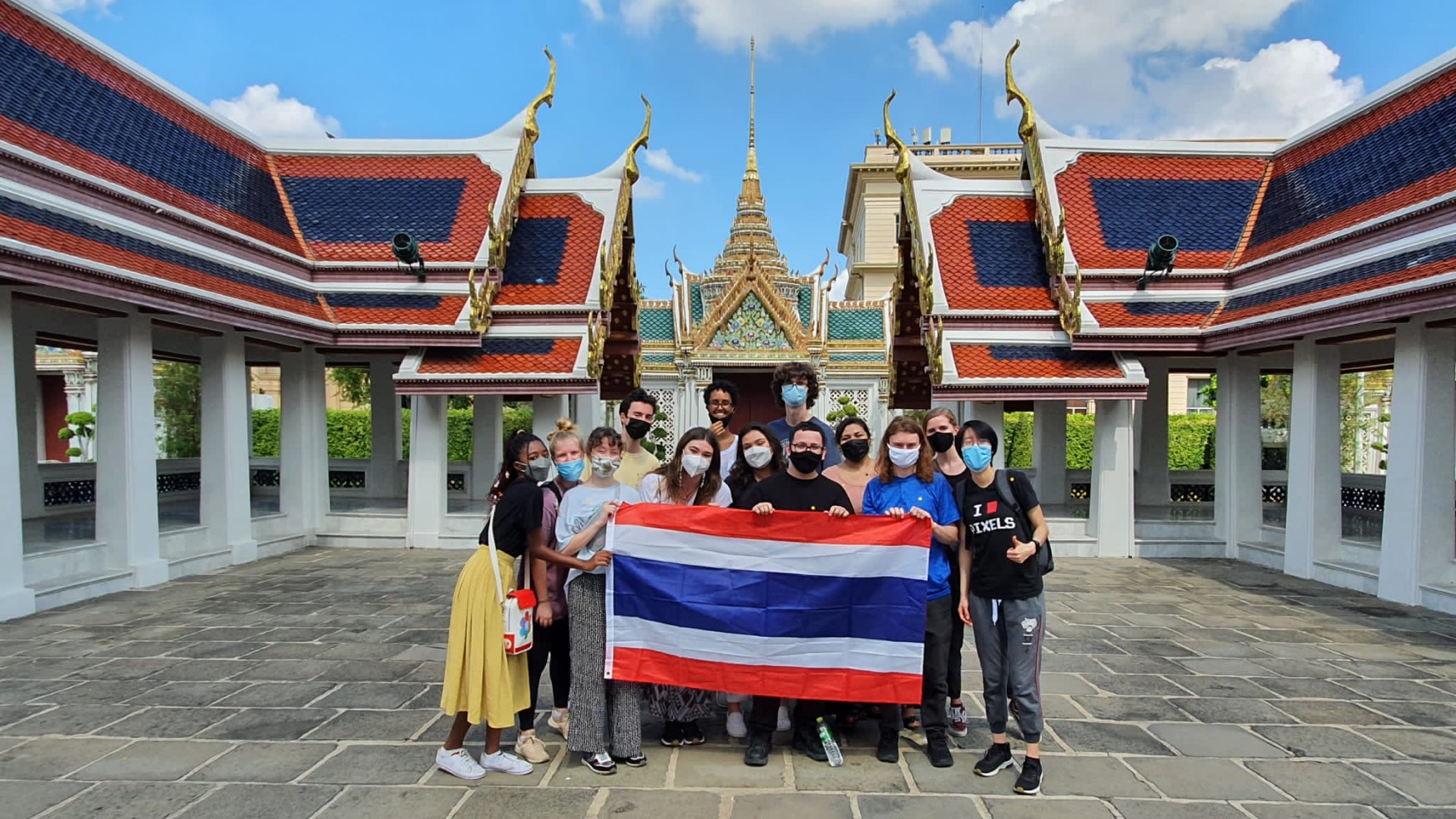 Mason student group in Thailand