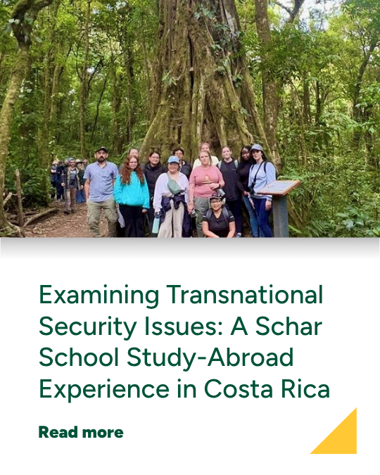 GEO in the News, April 2025, Schar School