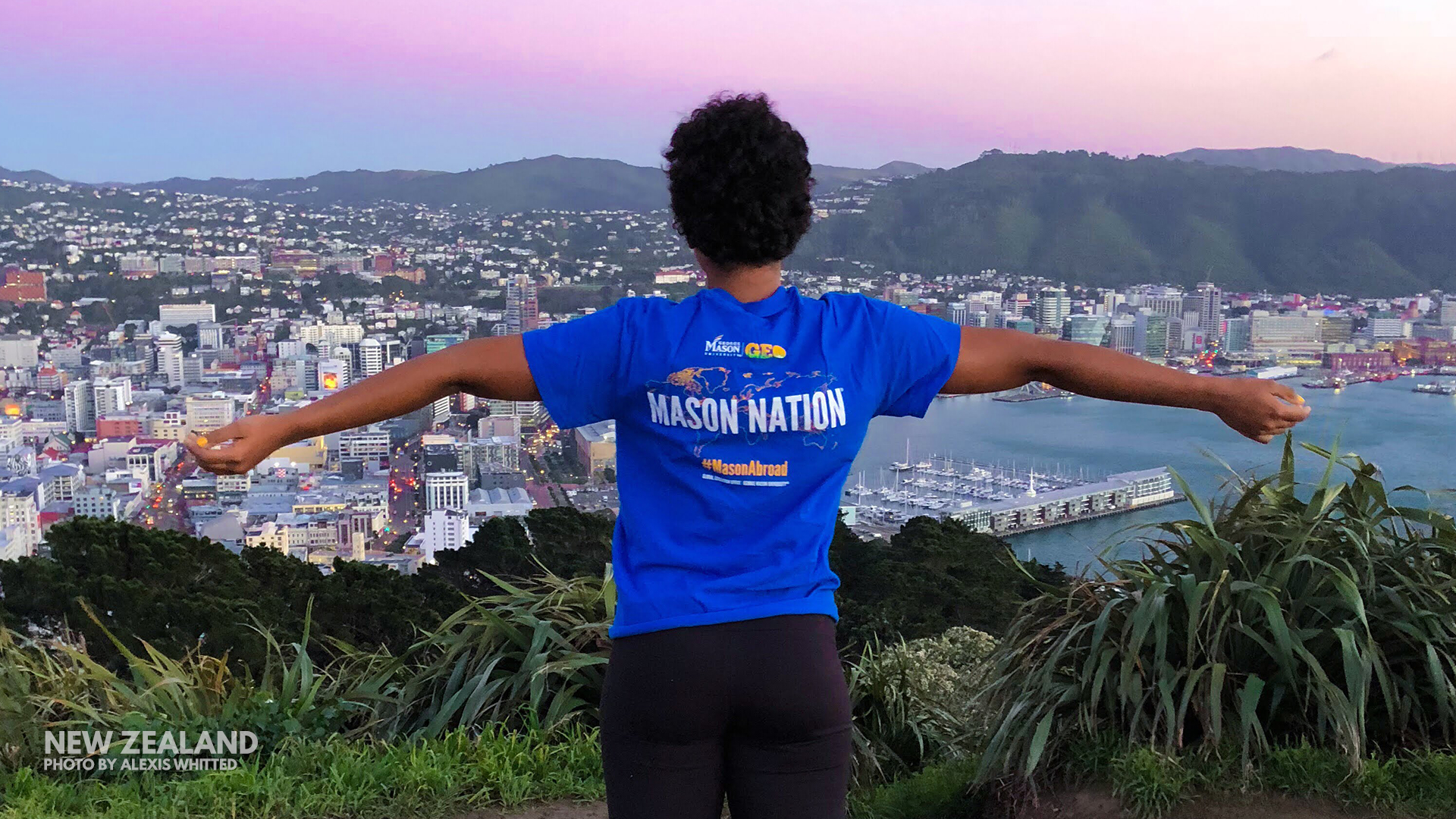 Mason student in Wellington, New Zealand
